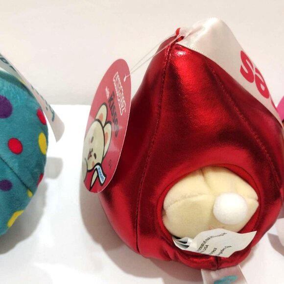 Lot 3 Anirollz Kittiroll Kitten & Bunny & Dog Hershey Kisses 4" Plush - Picture 11 of 11